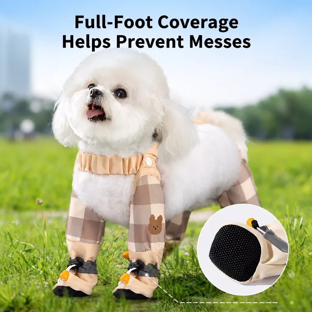 Summer Four-Leg Dog Coverall for Small Dogs