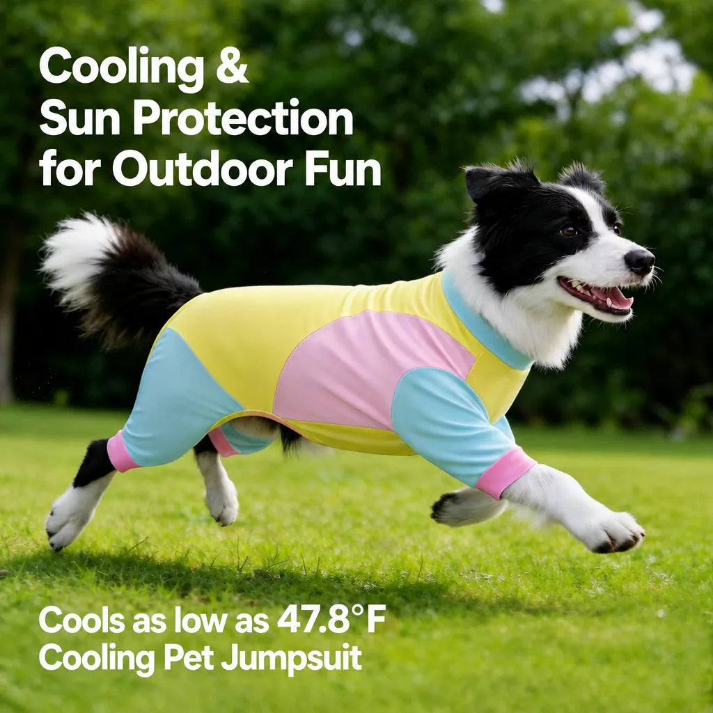 Lightweight Four-Leg Dog Shirt for Summer