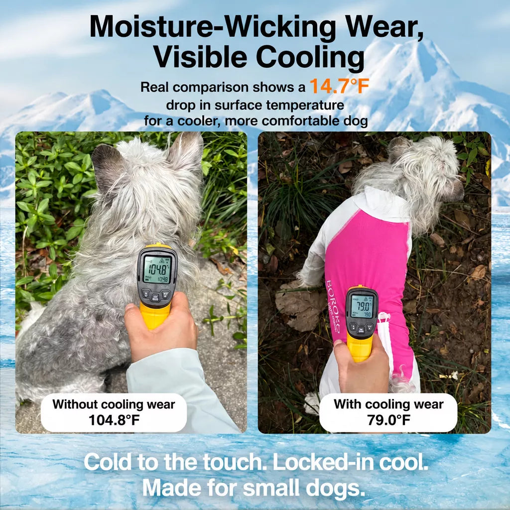 Lightweight Four-Legged Dog Summer Shirt