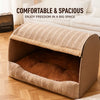 Enclosed Cat & Dog Bed with Removable, Washable Design