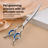 Pet Grooming Shears Set with Storage Case
