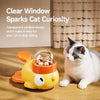 Interactive Duck-Shaped Treat Dispensing Toy for Cats and Dogs