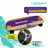 Dog Skateboard Toy with Two-Way Steering