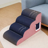 Pet Stairs for Small Dogs with Removable, Washable Design