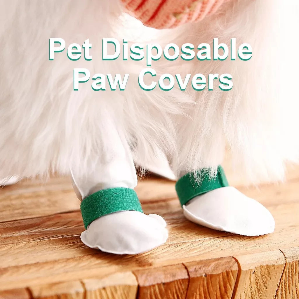 Disposable Dog Paw Covers for Outdoor Walks