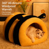 Enclosed Cat & Small Dog Bed