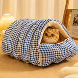 Semi-Enclosed Cat & Small Dog Bed