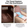 Plastic Travel Carrier for Cats and Small to Medium Dogs
