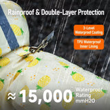 Full-Coverage Waterproof Four-Leg Raincoat for Small Dogs