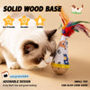 Interactive Wobble Cat Toy for Independent Play