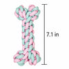 Knotted Cotton-Linen Rope Toy for Small Dogs
