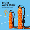Silicone Squeaky Tug and Fetch Toy for Dogs