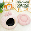 Covered Tent-Style Pet Bed for Cats and Small Dogs