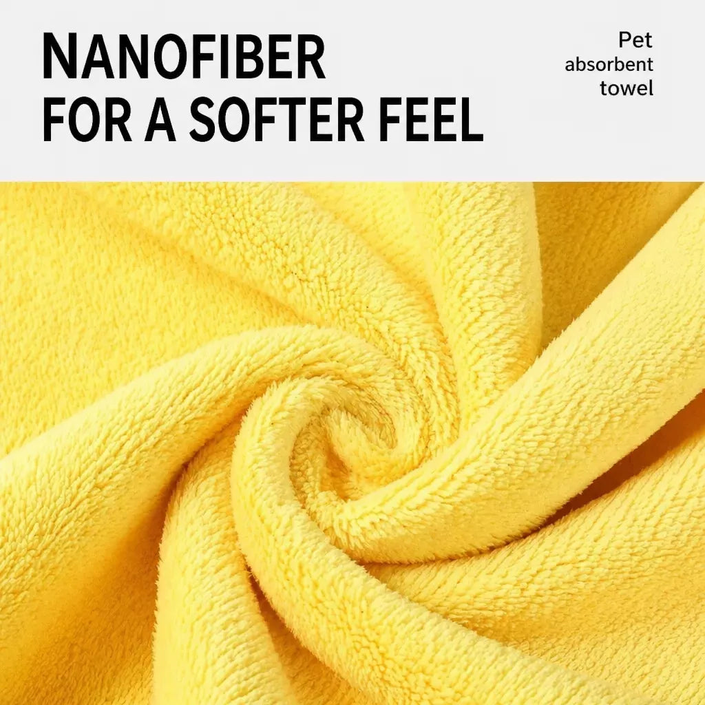 Cotton Pet Drying Towel for Dogs & Cats