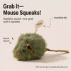 Sound-Activated Plush Mouse Cat Toy