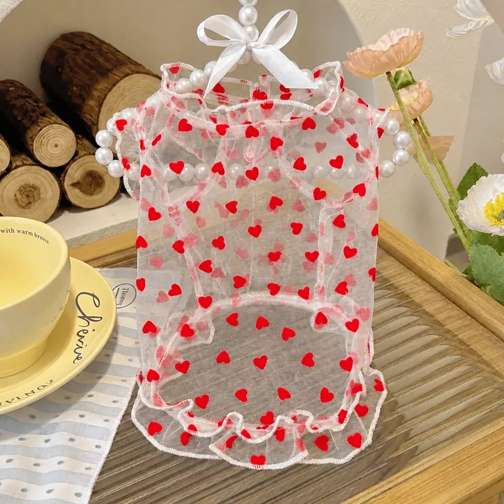 Daisy Mesh Pet Vest for Dogs and Cats