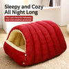 Semi-Enclosed EPE Foam Pet Bed for Cats and Dogs