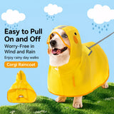 Waterproof Dog Raincoat for Small and Medium Breeds