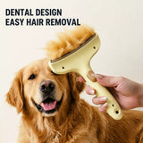 Pet Undercoat Rake and Dematting Comb for Dogs and Cats
