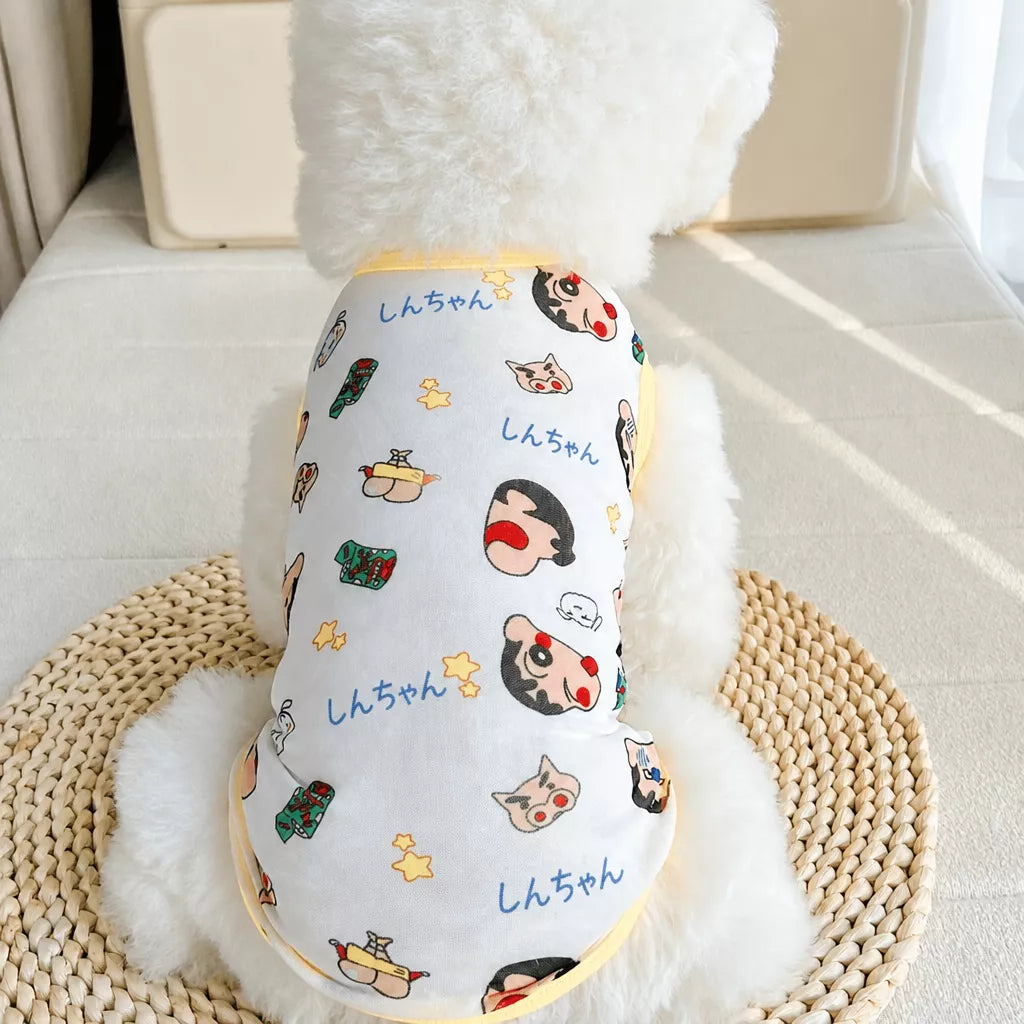 Lightweight Cotton Pet Clothing for Dogs & Cats