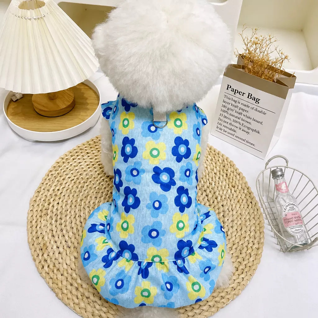 Breathable Mesh Summer Dress for Dogs and Cats