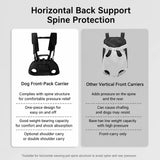 Convertible Pet Carrier Backpack and Shoulder Bag