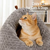 Enclosed Chicken Butt Cat Bed