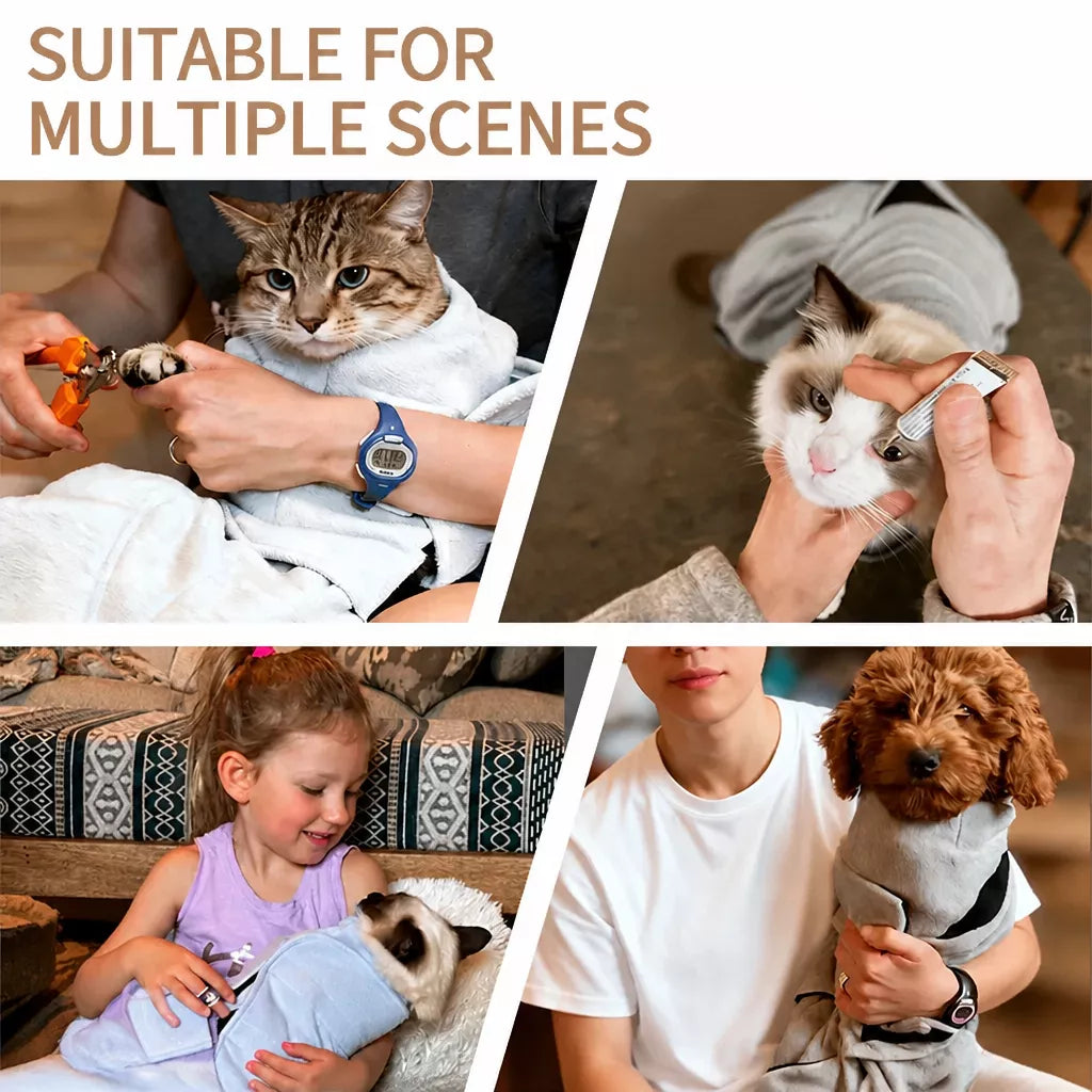 Pet Grooming Restraint Bag for Nail Trimming