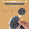 Self-Cleaning Slicker Brush for Dogs and Cats