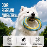 Knotted Polyester Rope Tug Toy for Dogs