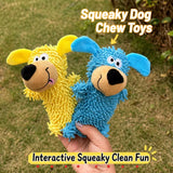 Squeaky Mop Dog Toy for Small and Medium Dogs