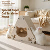 Triangular Cat Scratcher House