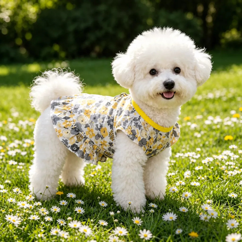 Mesh Pet Dress for Dogs and Cats