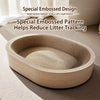 Oval Corrugated Cardboard Cat Scratcher Bed