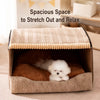 Covered Dog Bed House