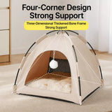 Foldable Indoor Cat Tent Bed