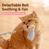 5-Piece Feather Cat Toy Set with Bells