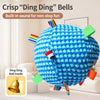 Squeaky Plush Rolling Ball Toy for Dogs