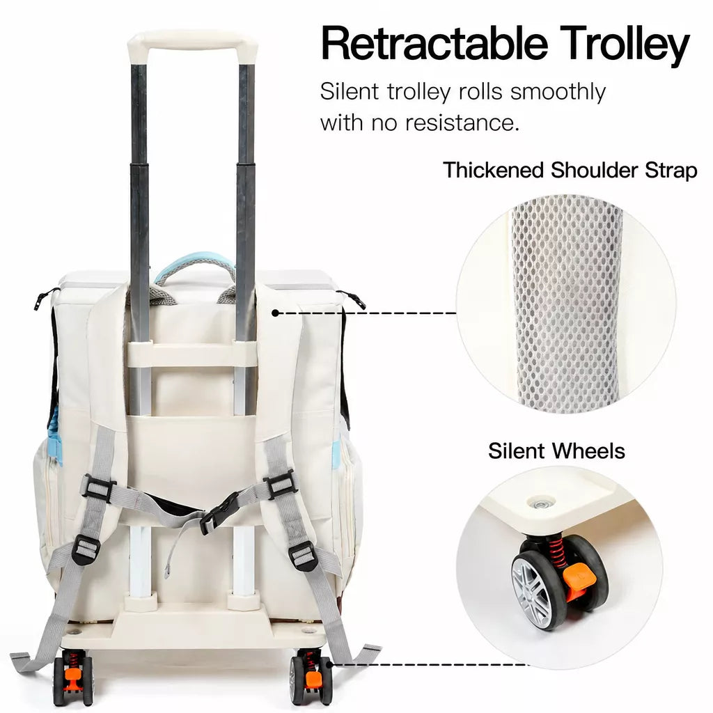 Concealed-Design Pet Carrier Backpack