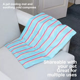 Striped Pet Mat for Dogs and Cats
