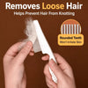 Plastic Fine-Tooth Flea Comb for Dogs and Cats