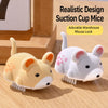 Electronic Plush Hamster Toy with Sound for Cats