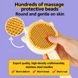 Cat & Dog Grooming Brush for Loose Fur