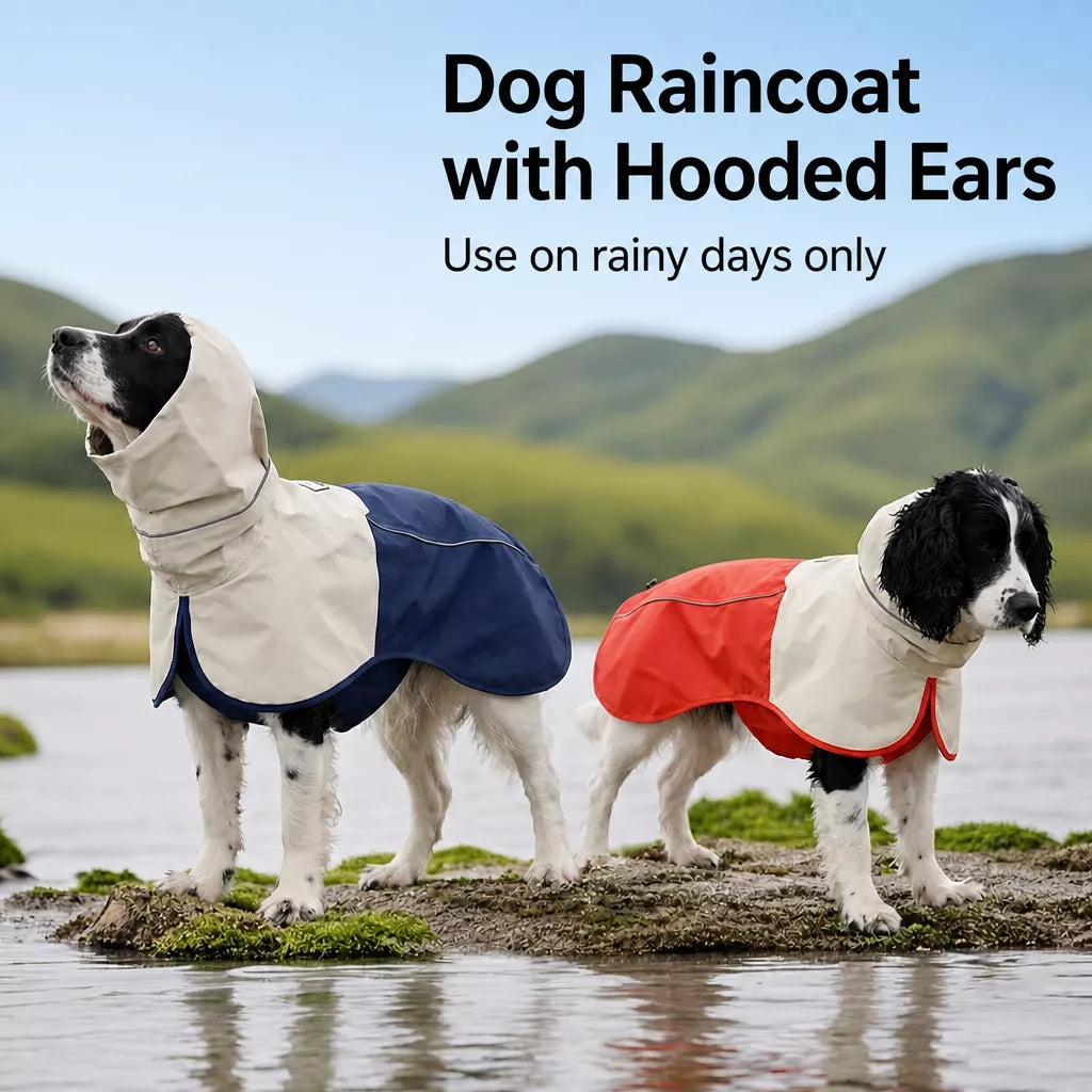 Two-Piece Dog Rain Suit