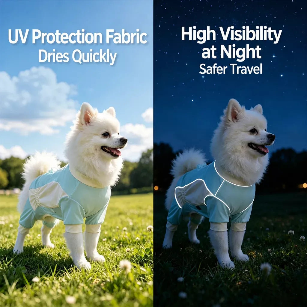 Summer Dog Clothing for Outdoor Wear