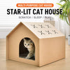 Corrugated Cardboard Cat House & Scratcher