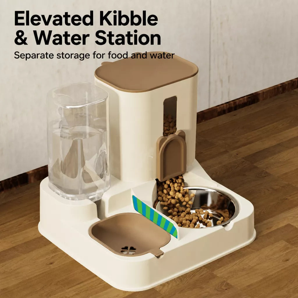 Pet Food and Water Bowl for Cats and Dogs