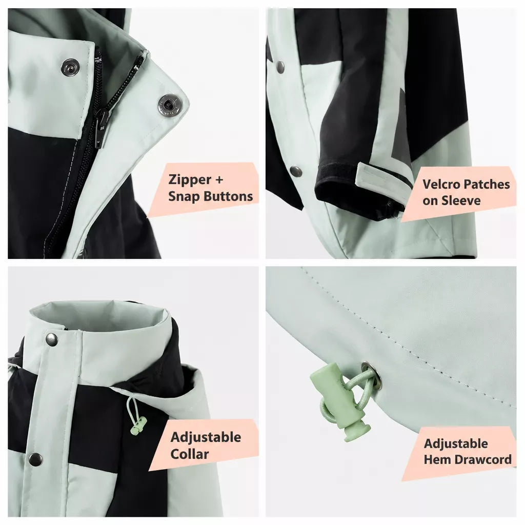 Dog Rain Jacket – Wind- and Water-Resistant Outdoor Coat