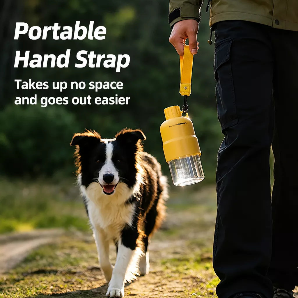Portable Foldable Dog Water Bottle for Walks and Travel