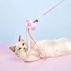 Fairy Cat Teaser Wand with Pom-Pom Toy